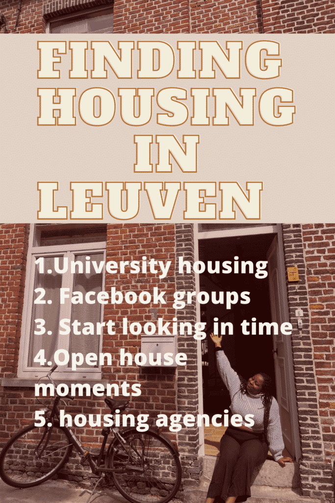 finding housing in leuven 1